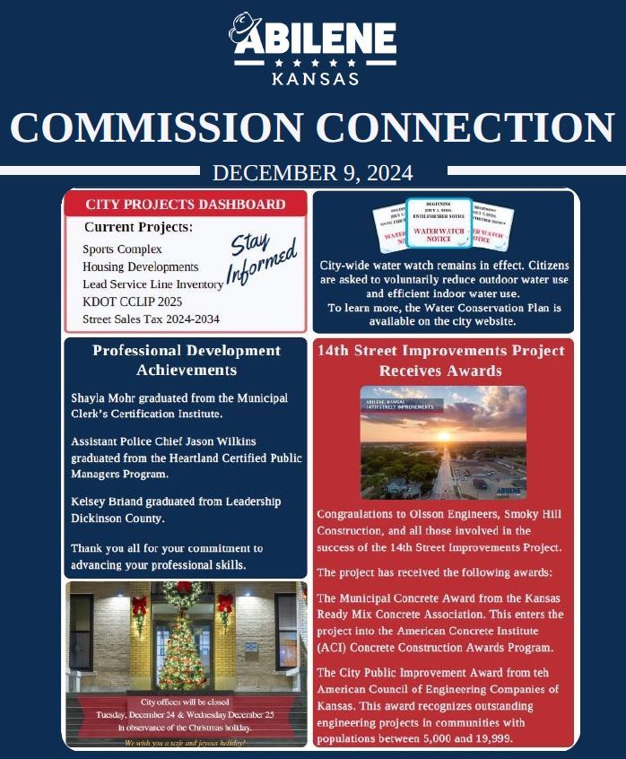 Commission Connection 12.10.2024 Newsflash