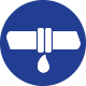 Water Service Line Icon